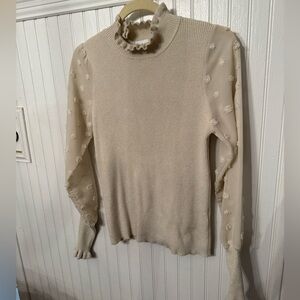 Callahan Knitwear Anthropologie Shimmery Sweater